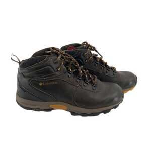 Columbia Brown Leather Ankle Boots & Booties | Lace Up